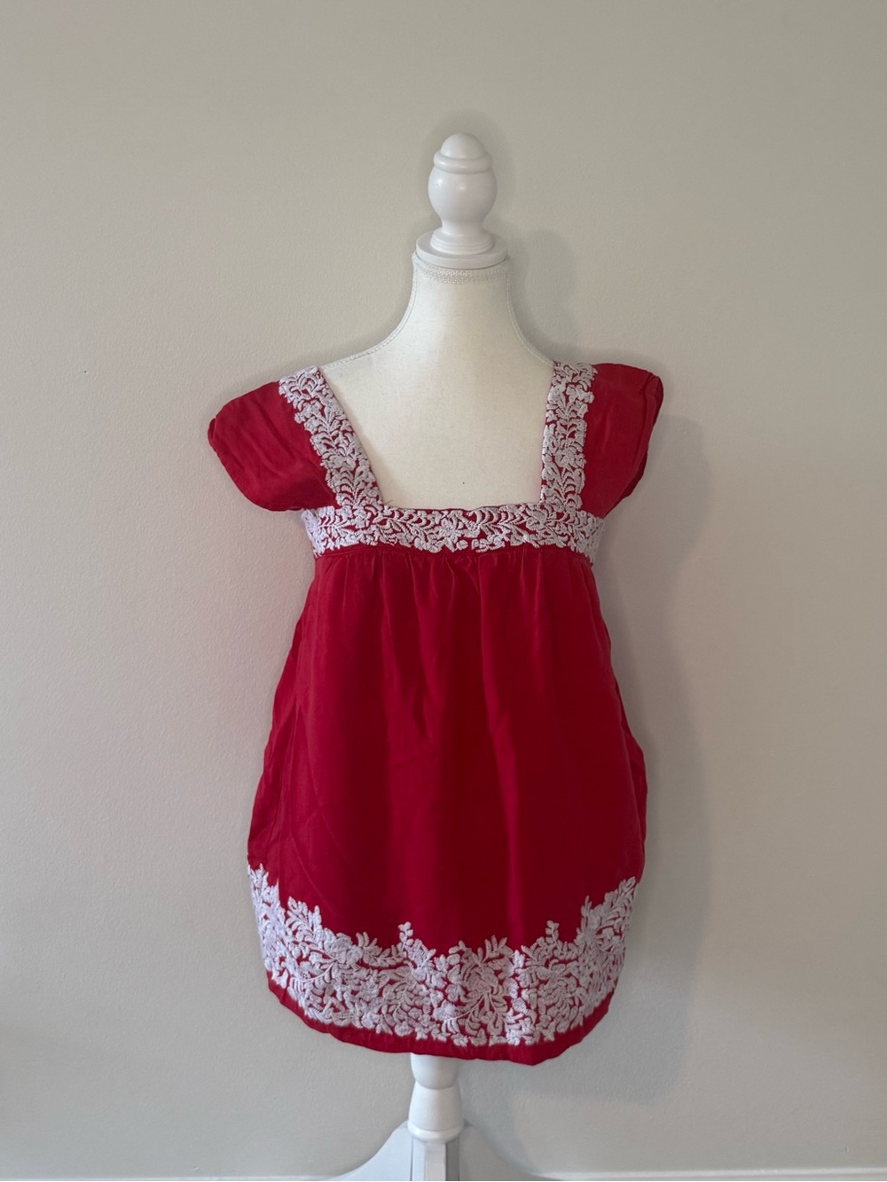 J.Marie Blouse With Lace Trim